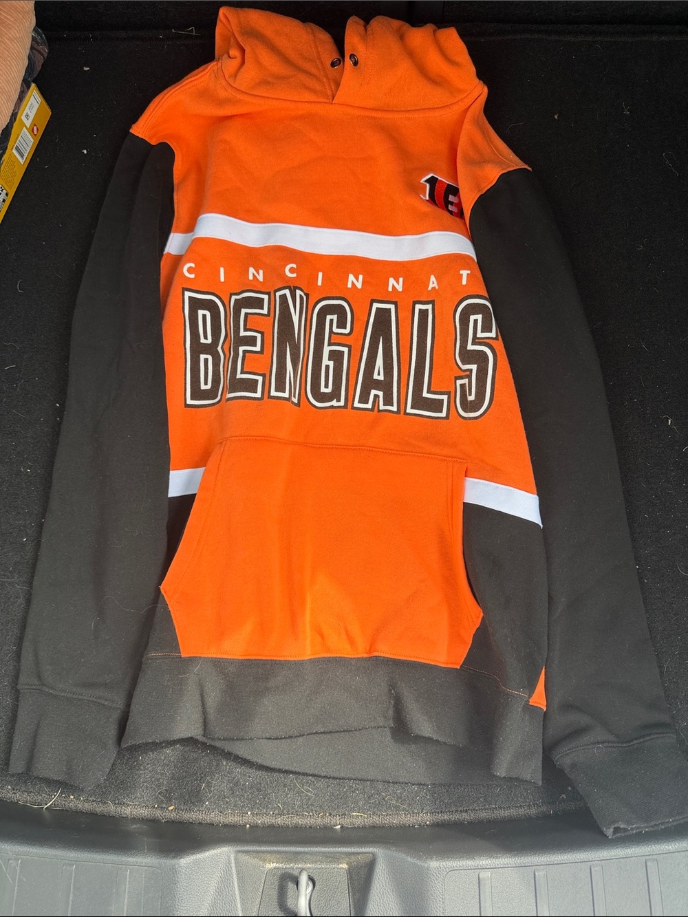 Cincinnati Bengals Orange & Black Hoodie